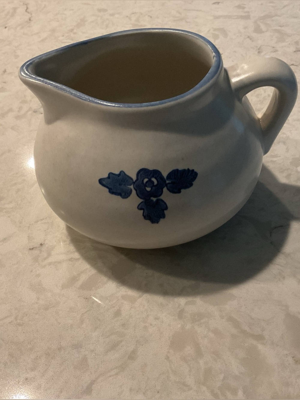 Vintage Pfaltzgraff Yorktowne Stoneware Gravy Boat